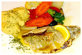 Pan-Fried Seabass Fillet